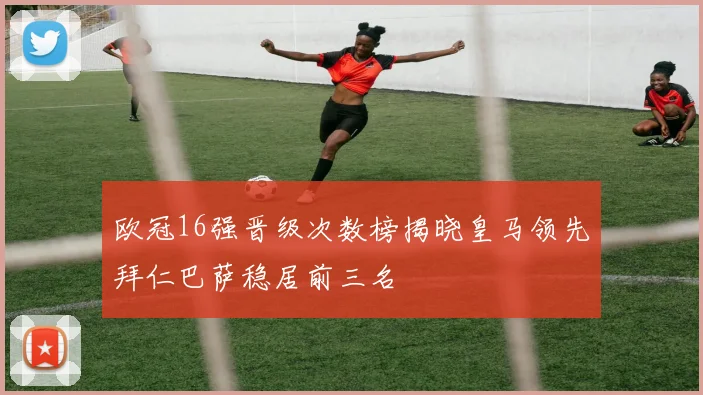 欧冠16强晋级次数榜揭晓皇马领先拜仁巴萨稳居前三名